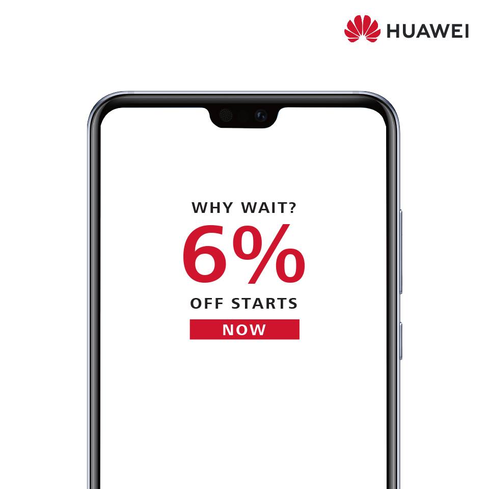 Huawei Valid till 31 May.